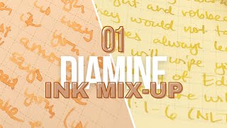#30inks30days June 2024 | Day 1: Two Inks — Diamine Fortunes Gold & Bucks Fizz