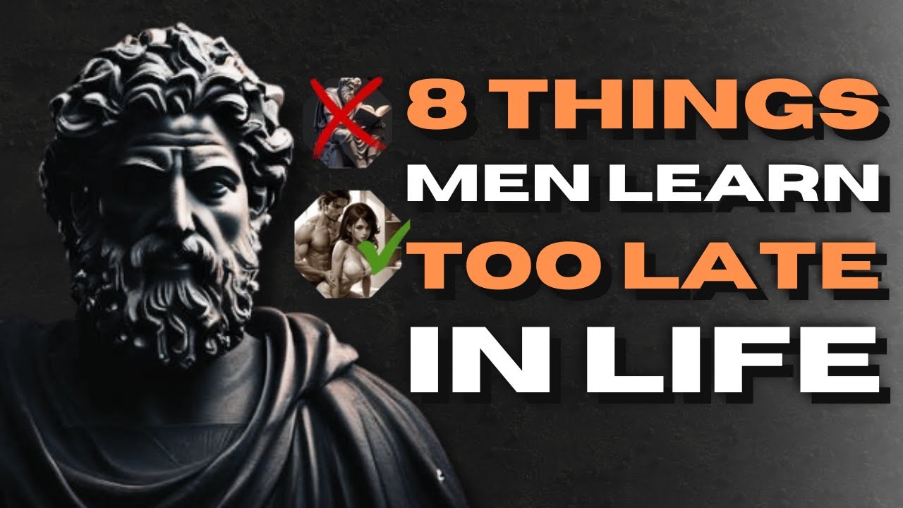 Ancient STOIC Philosophers' Life Lessons Men Learn Too Late In Life ...