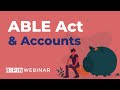 ABLE Accounts