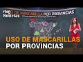 La lista de las PROVINCIAS ESPAÑOLAS que más y menos USAN MASCARILLA | RTVE