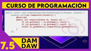 JAVA: Interface Comparator ☕ DAM - DAW