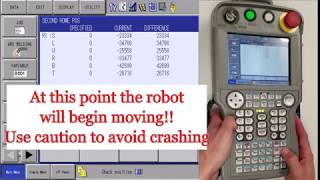 DX200 - How to check second home position code 0380