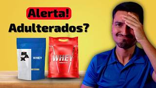 🚨Whey ADULTERADO?😱 Vendas SUSPENSAS de 48 Whey Protein💵 Max Titanium e Integralmedica Reprovada?🚫