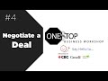 How to negotiate a development deal | One Stop Business Workshop