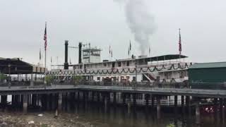 New Orleans Steamboat Natchez Calliope Santa Claus is Coming to Town