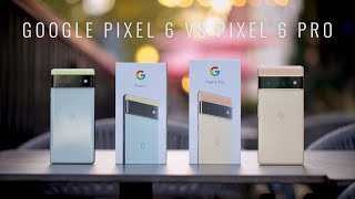 Google Pixel 6 vs Pixel 6 Pro Unboxing and Comparison with Pricing!