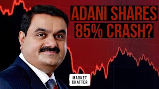 Adani Shares 85% Crash? | Hindenburg Research Report | Share Market Latest News Today | #adani #news