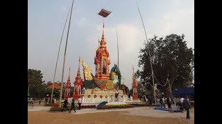 ส่งสการตานคาบพระราชทานเพลิงพระครูวรปัญญานุยุตวัดเหมืองจี้หลวงลำพูน6/2/2564