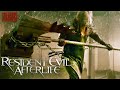 Alice And Claire Versus The Zombie Axeman | Resident Evil: Afterlife | Creature Features