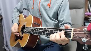 In Jesus' Name from Darlene Zschech guitar cover by Samuel King