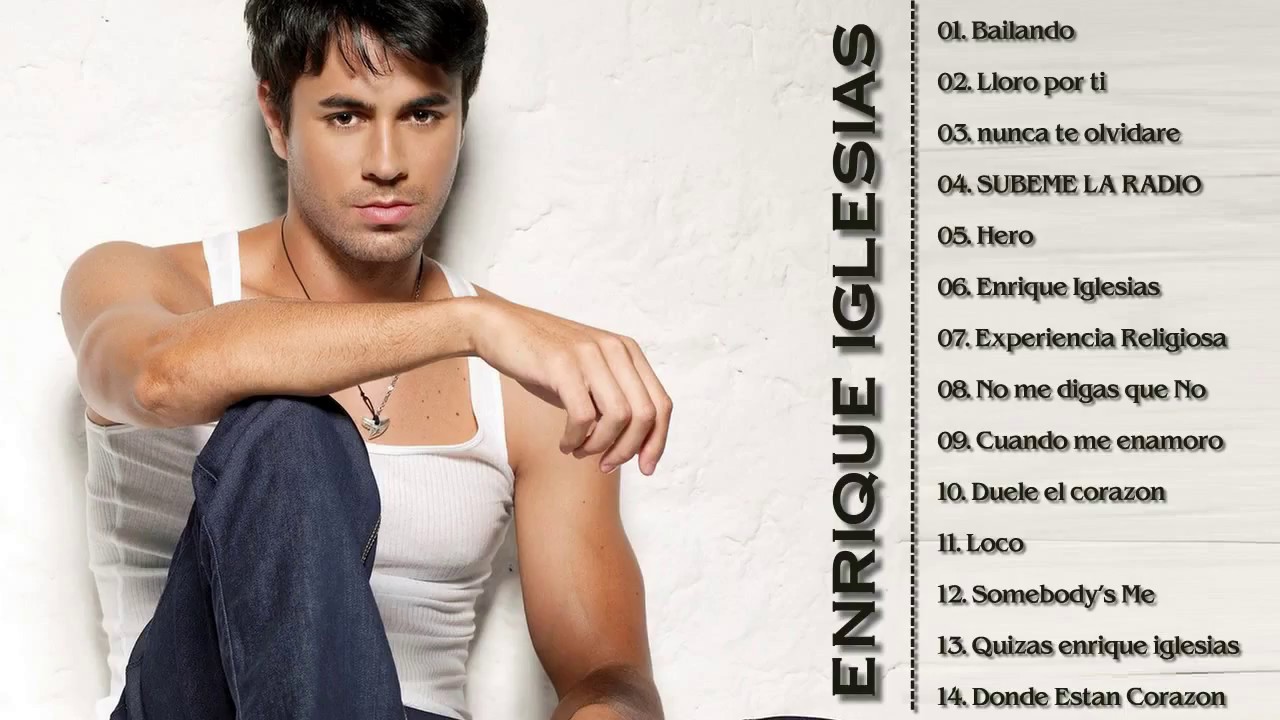 Enrique Iglesias Greatest Hits Full Album Collection Cover 2017 - YouTube