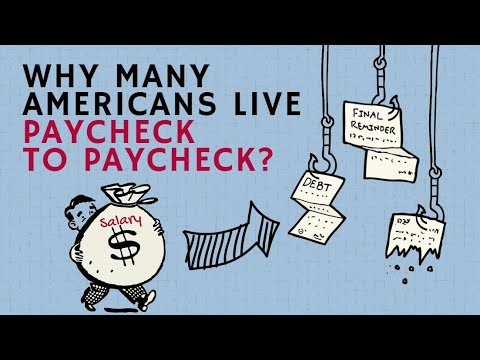 Why Are Many Americans Living Paycheck To Paycheck? - YouTube