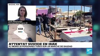 Irak : au moins 20 morts dans un double attentat-suicide à Bagdad