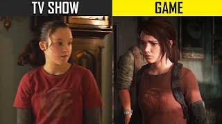 THE LAST OF US Episode 3 Side By Side Scene Comparison