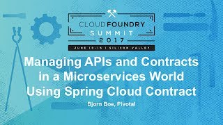 Managing APIs and Contracts in a Microservices World Using Spring Cloud Contract