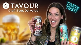 Tavour Craft Beer Home Delivery! Haul Unboxing, Review, Taste Test, And $10 Off 🍺 Adara Unboxed