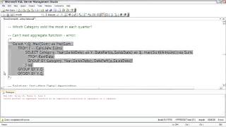 SQL Server Nesting Aggregations
