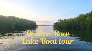 Broken Bow Lake boat tour by Broken Tiki