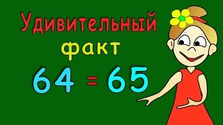 Удивительный факт: 65=64