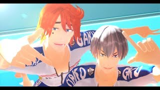 【ペダルMMD】葦木場拓斗と黒田雪成できょうもハレバレ