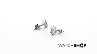 Karen Millen Jewellery Ladies' Crystal Sprinkle Stud Earrings (KMJ562-01-02)