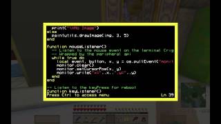 Fun with Computercraft 1.7.10 - Basic Event Handling and Multitasking in CraftOS 1.6