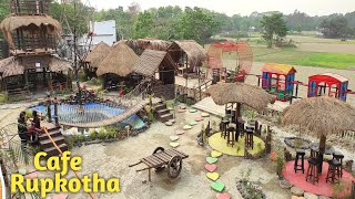 ক্যাফে রুপকথা | Cafe Rupkotha | Best Interior Restaurant | Most Beautiful Place Near Dhaka