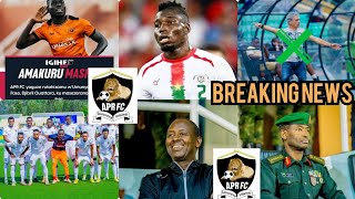 BREAKING NEWS:Muri Aprfc inama yirukana umutoza darco novich rutahizamu wigikoko araje numutoza✔️⚪⚫🦁