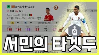 서민의 타겟두, 스포르팅CP 5조 스쿼드, E21 호날두 금카 리뷰