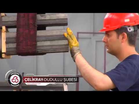 ÇELİKRAY Elevator Guide Rail - YouTube