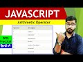 Arithmetic Operators in JavaScript | JavaScript Tutorial | by Rahul Chaudhary