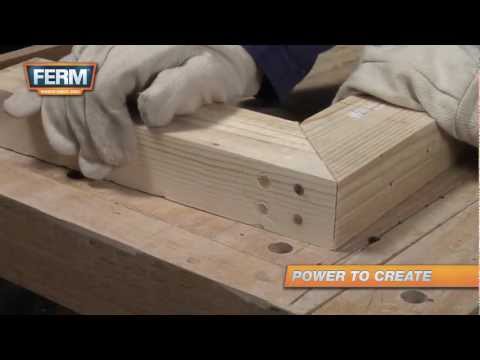 What is Mitring in carpentry?