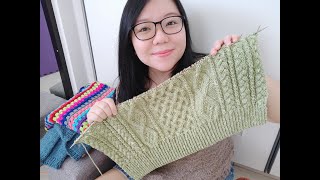 Project Yarn Talk #39 | Sille Slipover | Northland Sweater | Honeycomb Aran | etc