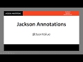 Jackson Serialization - 6 - @JsonValue
