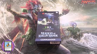 Murders at Karlov Manor Commander Deck: Deep Clue Sea Unboxed