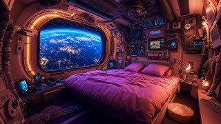 Explore the universe 🌌 Ultra-Soothing Cyberpunk Ambient ~ Deep Sleep Space Sounds