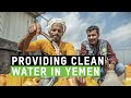 Monther Alattar is providing clean water in Yemen