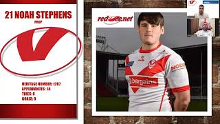 21 Days To Go! 2025 St Helens Player Previews: Noah Stephens