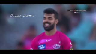 SHADAB KHAN Bowling For The Sydney Sixers In Big Bash League