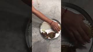 ভাতের থালি#sorts #food #cooking # viral# subscribe🥰🥰🥰