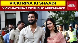 Newlyweds Vicky Kaushal-Katrina Kaif Arrive In Mumbai After Wedding In Rajasthan | Breaking News