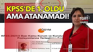 Türkiye Birincisi Ama Atanamadı! - Ekrem Açıkel ile TGRT Ana Haber