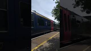 166 207 passing Chetnole #trains #first #greatwesternrailway #class166 #dmu #traction  #purple #rail