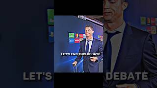 Messi Vs Ronaldo | Let's End this debates 💥😈 #viral #shorts