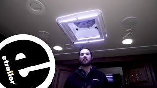 etrailer | In-Depth Review of the MaxxShade Plus Retractable RV Roof Vent Shade w/LEDs