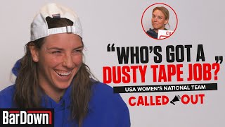 USA’S WOMEN’S NATIONAL HOCKEY TEAM CALL OUT THEIR TEAMMATES FOR FUN