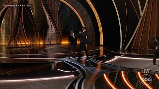 Will Smith slaps Chris Rock at the Oscars after joke at wife Jada Pinkett Smith's expense | ABC7