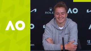 Karolina Muchova: "It got to me" press conference (QF) | Australian Open 2021
