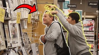 Reaching Over People Prank!