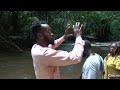 First Bath of Return at Assin Manso Ancestral River Park - Ghana June 2022 Roots & Culture Journey